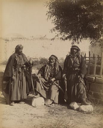 FELIX BONFILS (1831-1885) Album entitled Photographies de Terre Sainte by F.F. Marroum, Jerusalem.